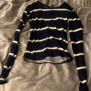 Rue 21 striped long sleeve shirt